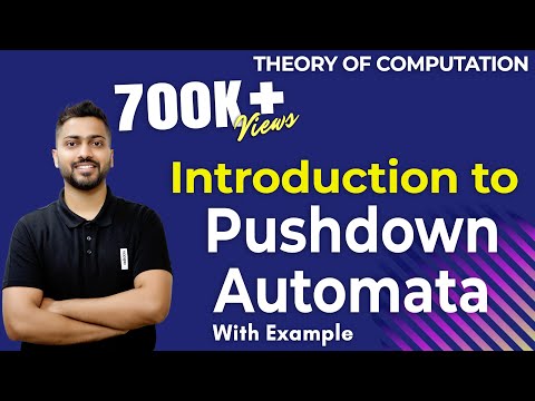 Lec-50: What is Pushdown Automata in TOC | Definition & Explanation in Hindi