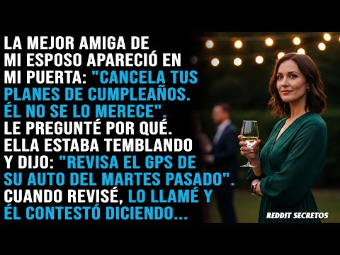 La mejor amiga de mi esposo vino temblando: "cancelen sus planes de aniversario. Él no se lo merece"