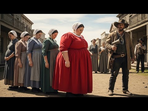 The Mayor Auctioned Unmarriageable Women— Then the Rancher Claimed the Obese Widow No One Wanted 