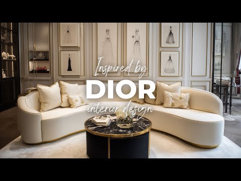 Dior Inspired Interior Design: Secrets of Parisian Elegant Home [4K]