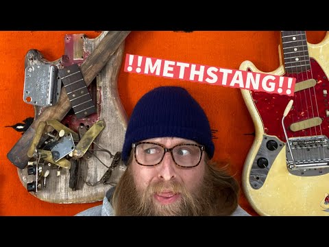 Behold The METHSTANG! 1966 Fender Mustang brought back from the dead