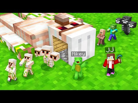 Why Did Mikey and JJ Transform Mobs Into Golem in Minecraft? (Maizen)