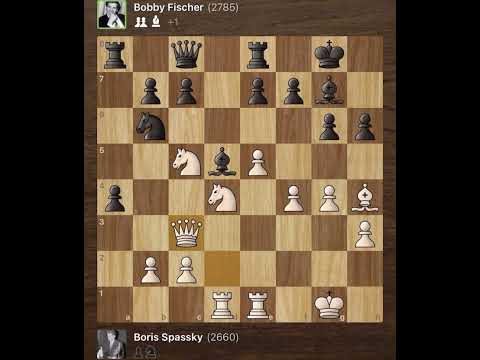 Boris Spassky vs Bobby Fischer • World Championship Match, Reykjavik - Iceland, 1972