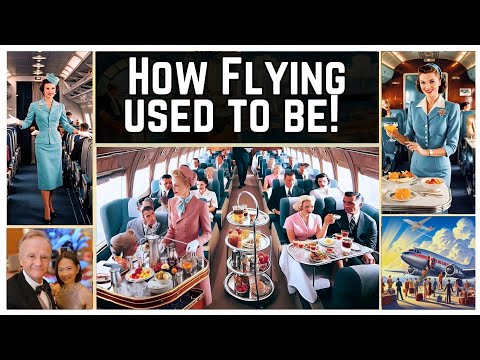 A Fascinating Look at The Golden Age of Flying:  in the 1950s and '60s!