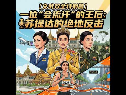 EP117 | 凌晨2点起跑：47岁泰国王后用21公里跑出王室的“活人感”