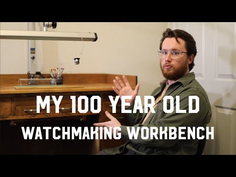 Restoration and Tour of my Watchmaking Workbench