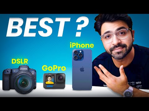 Best Camera for Vlogging - GoPro vs iPhone vs DSLR