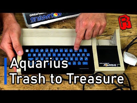 Mattel Aquarius - History and Restoration of a Micro Flop - Pt1 - Trash to Treasure