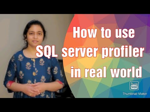 How to Create a trace using SQL Server profiler | SQL Server interview questions