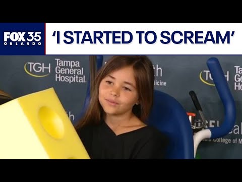 Florida 9-year-old girl speaks after shark attack