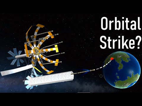 Making An Orbital Cannon in Kerbal Space Program