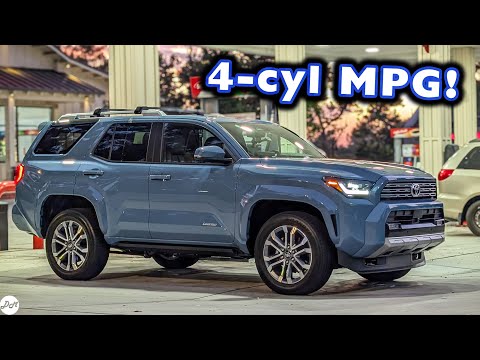 Better? – 2025 Toyota 4Runner Limited – MPG Test | Real-world Highway Fuel Economy & Range