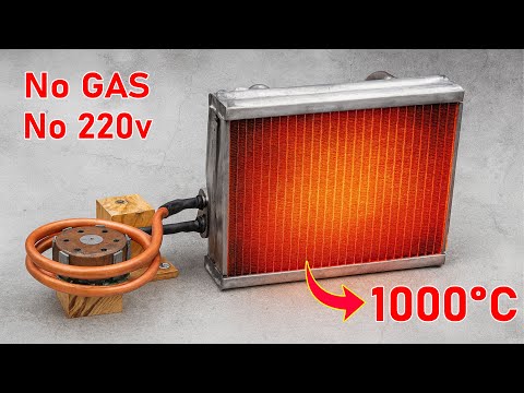 Free heater that billions of people don't know! Unlimited heat from motor and copper pipes