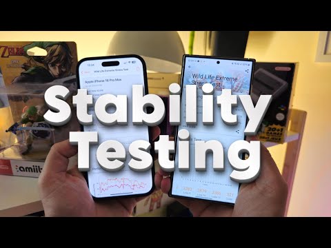 iPhone 16 Pro Max vs Galaxy S24 Ultra Stability Testing with COOLING!