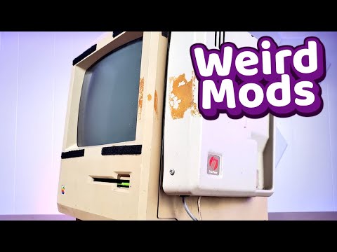 I found a crazy modified Macintosh 128K