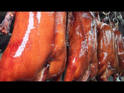 Roast Goose ChenPi Flavor #StreetFood #HongKong Roast#Suckling-pig Roast#PorkBelly 香港榕記陳皮燒鵝