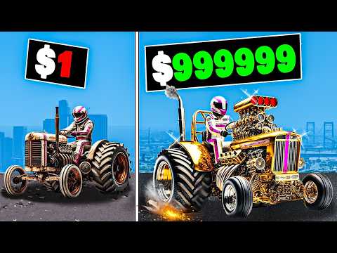 $1 to $1,000,000 Tractor in GTA 5