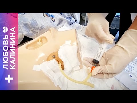 15. Catheterization of the urinary bladder in women | L. Kalinina