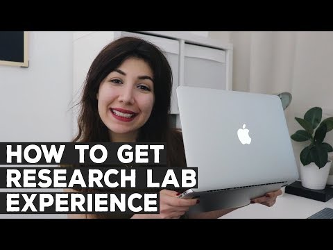 How to Get Work Experience in a Research Lab! (Without Experience)  | Atousa