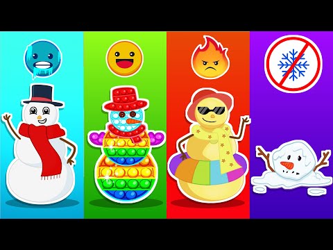 😫"Oh, No! Frosty is melting! ⛄Spike and Sparkle have to save him! Stories for Kids by Fire Spike. 🔥