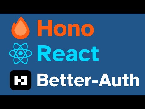 Full Stack Auth Tutorial: Hono, React, Better Auth, RPC, Postgres, TanStack, Bun