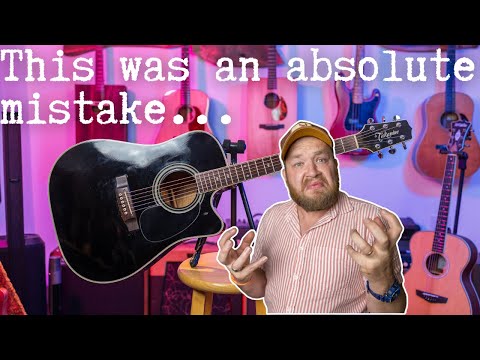 Losing my shirt on the worst Takamine money can buy