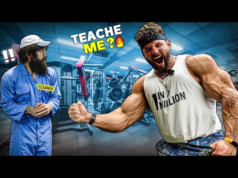 Cleaner DESTROYS Arrogant Bodybuilder’s Reputation 😱 | Anatoly GYM PRANK #3