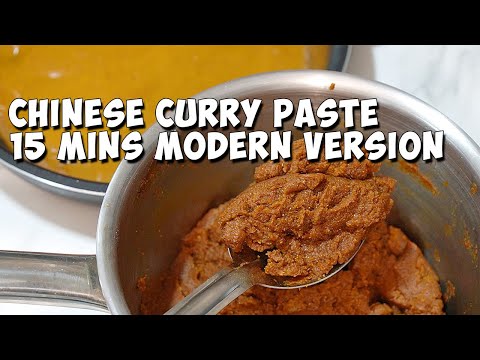 CHINESE CURRY Paste Ready 15 Mins MODERN Version