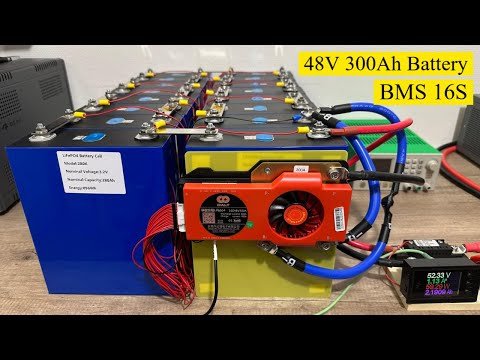 how Build home solar battery backup 48V BMS 300A Home Energy Storage
