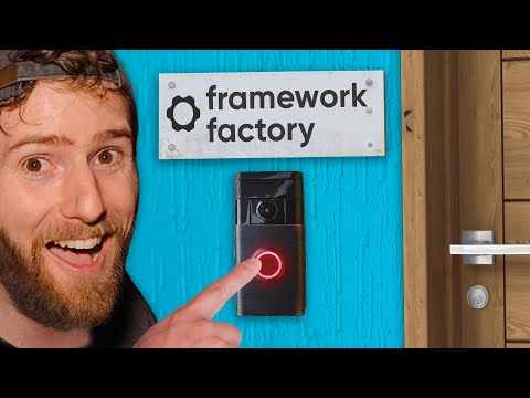 Checking on my Investment in Person - Framework Laptop Factory Tour