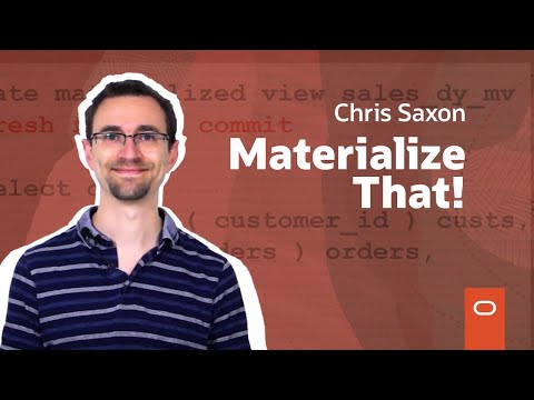 Materialized Views and More SQL Stuff