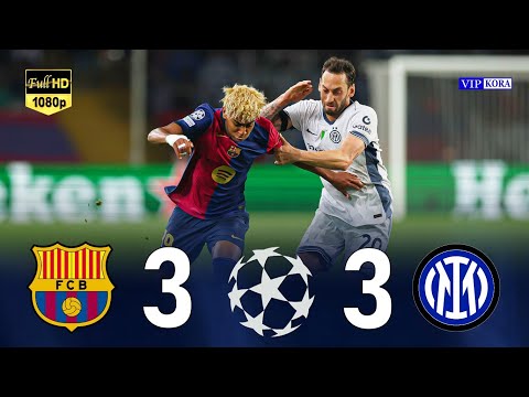Barcelona 3-3 Inter Milan HEVC UCL Sime Final 2025 Extended Highlights #ucl