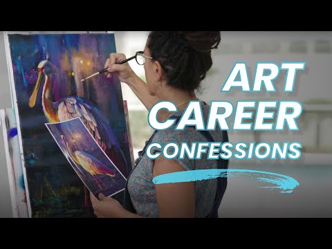 My Worst Art Career Failures - Live Painting and Q&A