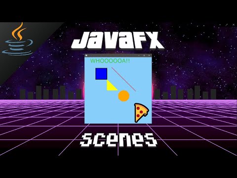 JavaFX scenes + drawing stuff 🌄