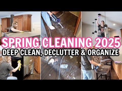 DEEP CLEAN, DECLUTTER, ORGANIZE | DECLUTTERING & DEEP CLEANING MOTIVATION | WHOLE HOUSE DECLUTTER