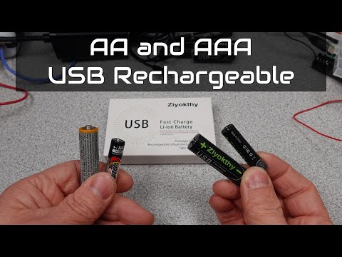 USB Charging Lithium Ion Batteries