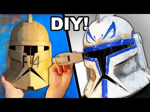 Cardboard Phase 1 Captain Rex Helmet!
