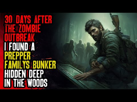 30 Days After The Zombie Outbreack I Found a Prepper Family’s Bunker Hidden Deep in the Woods