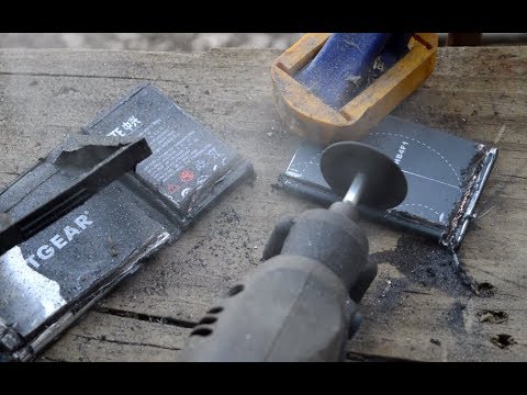 Getting Lithium from Phone (Li-ion) Batteries - Part 1