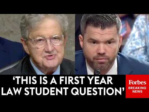 MUST WATCH: John Kennedy Unleashes Trademark Rapid-Fire Grilling On Judiclal Nominees