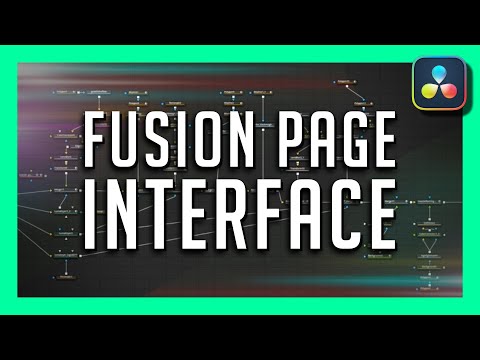 Full FUSION Page Interface Tour for DaVinci Resolve Beginners