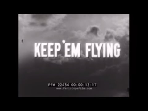 U.S. ARMY AIR FORCE TECHNICAL COMMAND  "KEEP EM FLYING"   WWII JOB PLACEMENT FILM   22434