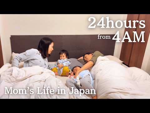 【🇯🇵24hours Japanese Family Life in Tokyo】Visiting the family grave, Omurice Lunch and Sushi Dinner