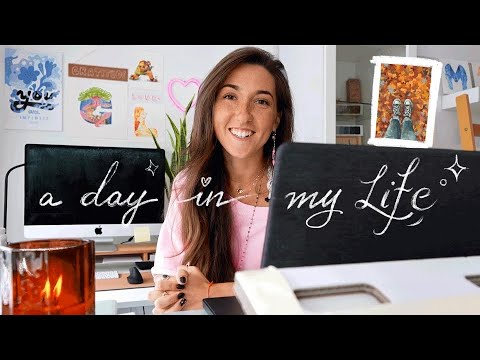 Studio Vlog: A Day in My Life as a Full-Time Artist
