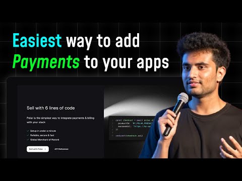 Using Polar for Payments in Next.js! Best Developer Experience!