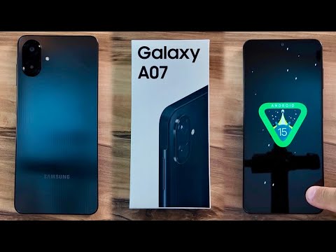 Samsung Galaxy A07 Unboxing & Setup for the first time 