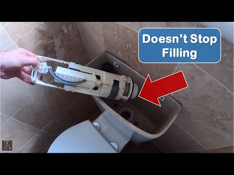 Fixing Water Constantly Flowing into the Toilet Bowl
