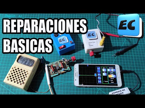 🛠 REPARACIONES BASICAS DE ELECTRONICA CON HERRAMIENTAS CASERAS