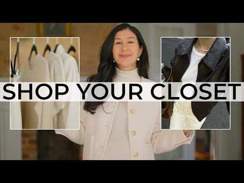 How To SHOP YOUR CLOSET and Come Up With NEW OUTFITS