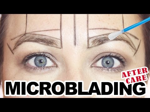 3D Eyebrows Microblading | FAQ & After Care